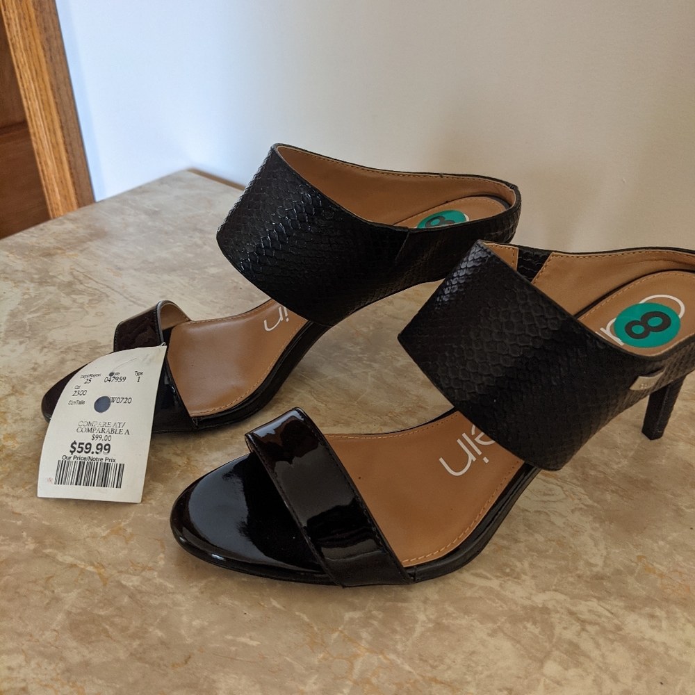 Calvin Klein Black high heels - size 8